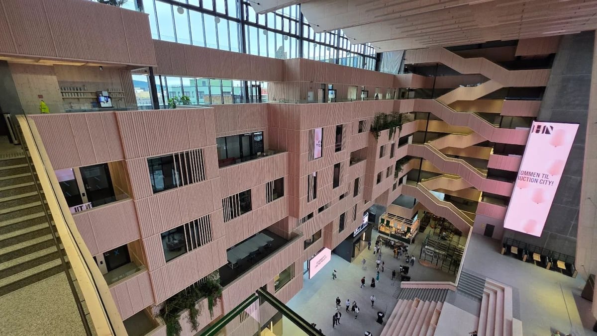 Atriet i Construction City, Oslo